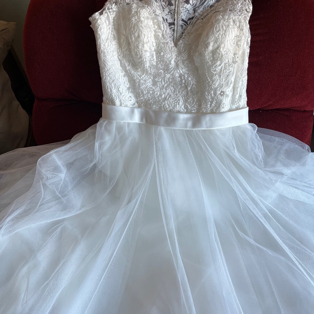 Allure Romance Ivory Wedding Gown